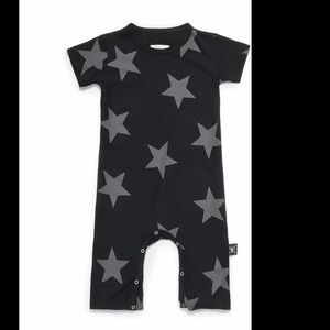 NUNUNU Baby Short Sleeve Playsuit